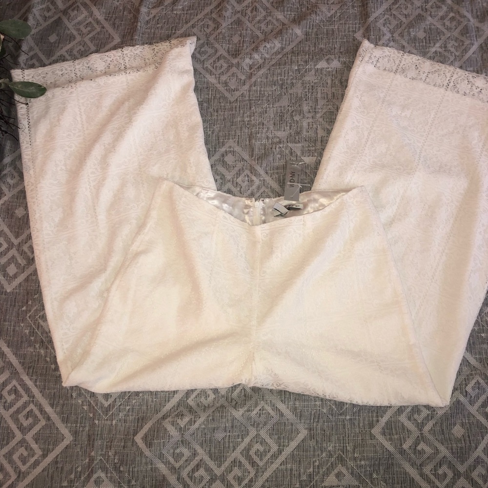 WD.NY Palazzo Lace Palazzo Pants - Picture 3 of 8